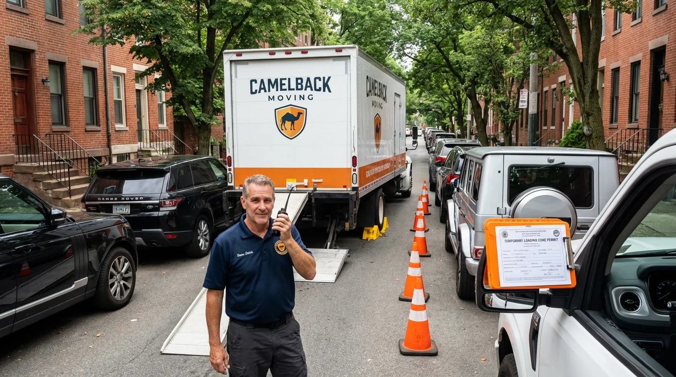City street loading permit setup in Titusville, PA